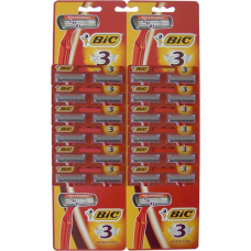 BIC 3 для ЧУВСТВ, кожи станок однораз, (1 шт,), на КАРТЕ 