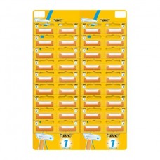 BIC 1 для ЧУВСТВ, кожи станок однораз, (1 шт,), на КАРТЕ 