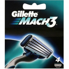 Gillette Mach3 (4 – сменные кассеты)