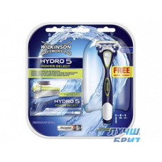 набор Schick/Wilkinson Hydro 5 (1 бритва + 1 картридж + 4 картриджа)